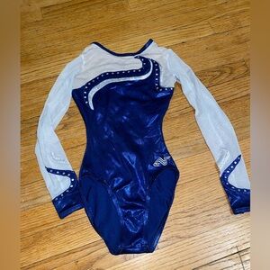 Christian Moreau Long Sleeve Gymnastics Leotard Adult size XSmall